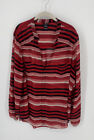 Torrid Shirt Women’s 3x red striped holiday christmas plus size office business