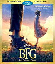 NEW Disney The BFG (Blu-ray, 2016) Spielberg Roald Dahl  Big Friendly Giant DVD