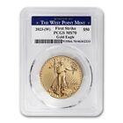 2023-(W) $50 American Gold Eagle PCGS MS70 First Strike WP 1oz 22KT