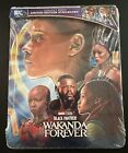 BLACK PANTHER WAKANDA FOREVER   4K  BLU-RAY LIMITED EDITION STEELBOOK NEW SEALED