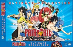 DVD Anime Fairy Tail Series Season 1-9 Vol.1-328 End + 2 Movie + 9 OVA Eng Dub
