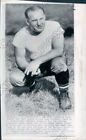 1950 New York Bulldogs Football Coach Joe Bach Press Photo
