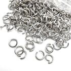 1000pcs Standard 304 Stainless Steel Open Jump Rings Unsoldered Loop Pick 3~10mm