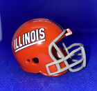 Illinois Fighting Illini Riddell Pocket Pro Helmet College NCAA Football Orange