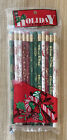Holiday Time Christmas Pencils Never Used Vintage Candy cane Package