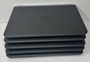 (LOT OF 5) HP ProBook Laptop 450 G3 Intel i5-6200U 8GB RAM - NO SSD BAD BATTERY