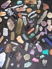 Tiny Crystal and Mineral Lot, Assorted Mixed Crystals and Minerals US Shipping
