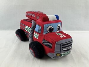 2020 My First Hess Truck Plush Firetruck Lights and Sounds - Works - Fast Ship!