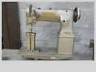 Vintage Industrial Sewing Machine Singer 138-101 post, light Leather