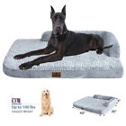 X-Large Orthopedic Memory Foam Dog Bed Washable Pet Mattress Waterproof Dog Bed