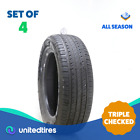 Set of (4) Used 225/60R18 Starfire Solarus A/S 100H - 6.5/32 (Fits: 225/60R18)
