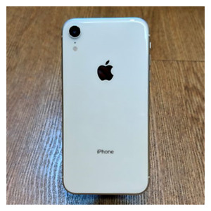 Apple iPhone XR White 4G SmartPhone Fully Unlocked Tmobile Verizon ATT - 64GB