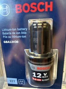 Bosch GBA12V30 Lithium-Ion Battery - Black