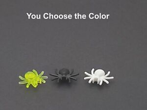 Lego Spider with Round Abdomen and Clip Land Animal You Choose the Color
