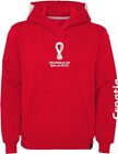 Women's FIFA 2022 World Cup Qatar Pullover  Hoodie Croatia  Red MED NWT
