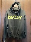 My Chemical Romance Decay hooded sweatshirt in army green men’s Large MCR