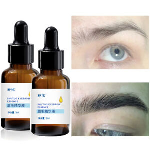 2PCS Eyebrow Growth Liquid Quick For Women Thick Dense Handy Tool Eyelash Fluid