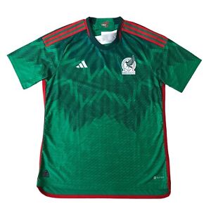 Adidas Mexico 22/23 Home Authentic Soccer Jersey Size XXL 2XL $150 Men's HD6898
