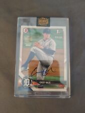 2022 Topps Archives Signature Series CASEY MIZE 1st Bowman /64 *Tigers* SSP