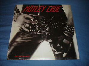 Motley Crue Too Fast for Love Vinyl Motley Records ESM/MR 302 Reissue