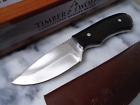 Timber Wolf Buffalo Horn Skinner Knife Full Tang Fixed Blade Mini Bowie 6 1/2