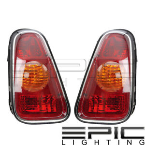 Left Right Sides Pair Rear Brake Tail Lamps for 2002-2006 MINI COOPER HATCHBACK (For: More than one vehicle)