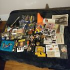 10 pound Junk Drawer Lot knives stamps toys play money coke photos pins necklace