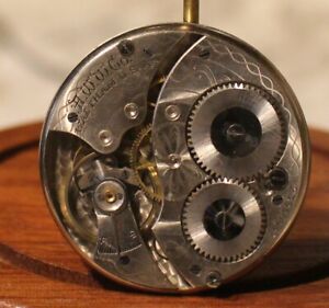 1920 Waltham Grade 210 Model 1894 Pocket Watch 12s  17j Movement Running