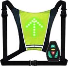New ListingLED Bike Turn  Backpack,LED Bicycle Turn Signals Vest,Rechargeable New