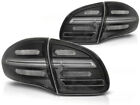 LED BAR TAIL LIGHTS BLACK CLEAR SEQ fits PORSCHE CAYENNE 958 10-15 (For: 2013 Porsche Cayenne)