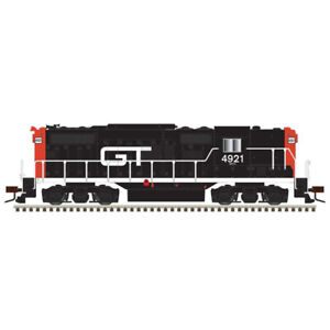 Atlas Model Railroad 40005376 N Scale Grand Trunk GP-9 TT Gold Locomotive #4921