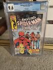 CGC Amazing Spider-Man #276 9.6 Death Of The Fly . Newsstand Edition