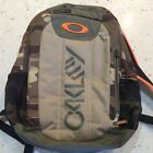 Oakley Men's Beige Camouflage Print Accent Backpack School Bag Travel