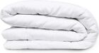 Danjor Linens Microfiber Duvet Insert Lightweight Down Comforter, Twin - White