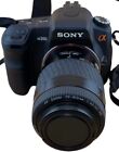 Sony Digital SLR Camera A200 Minolta AF 70-210 Zoom Lens Sony Strap TESTED