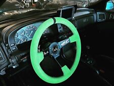 BridgeMoto JGTC Steering Wheel: Midori Green