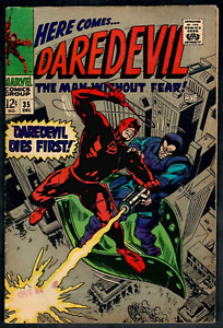 Daredevil # 35 (5.5) Marvel 12/1967 Invisible Girl App. Silver-Age 12c 🛻