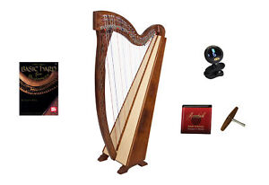 36-String Meghan Harp w/ Chelby Levers + Play Book + Tuner & Extra Strings