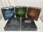 Bundle Lot Of 5 World Of Warcraft Collectors Edition Sets No Cards - See Photos