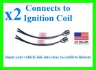 x2 fits Chevy GMC Cadillac Ignition Coil Connector Harness Wiring Plug Wires Fix