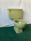 Vintage NOS Avocado Green Porcelain Toilet Old Crane Bathroom We Ship 127-24E