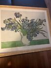 🔥Vincent Van Gogh Art Print. Irises. Framed.