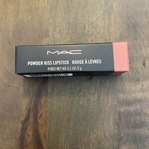 MAC Powder Kiss Lipstick #316 DEVOTED TO CHILI Full Size NEW IN BOX Retails $26