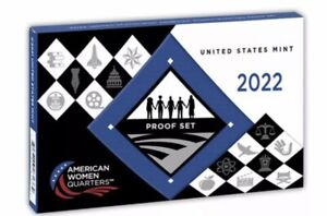 2022 S American Women Quarters 5 Coin Proof Set New from the US Mint Clad Proof
