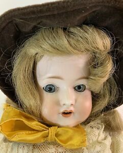 New ListingAntique Bisque Doll Bergmann Waltershausen 1916 ❤️ As Is or Parts
