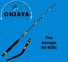 OKIAYA The Savage 50-80lb Bent Butt Saltwater Roller Rod 5'6