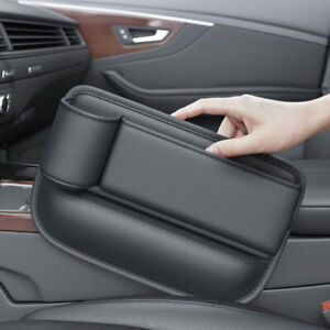 Car Accessories Seat Gap Filler Phone Holder Left Side Storage Box Organizer Bag (For: 2022 Kia Rio)