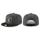 NFL - Las Vegas Raiders 9FIFTY Adjustable Snap-Back New Era Cap - Gray/Black