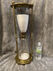 Giant Large Brass Hourglass Sand Timer 23.5