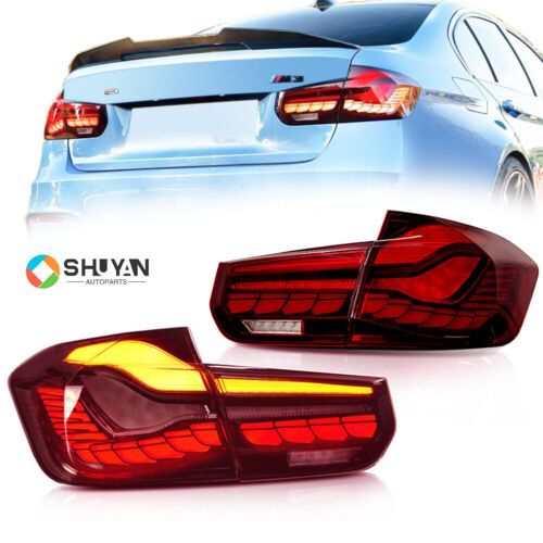 LED GTS Tail Light For 2012-2018 BMW 3-Series M3 F30 F35 F80 Rear Taillights Red (For: More than one vehicle)